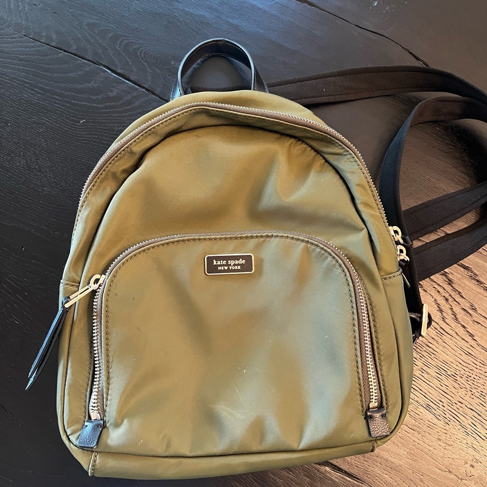 Kate Spade Green Backpack for Men